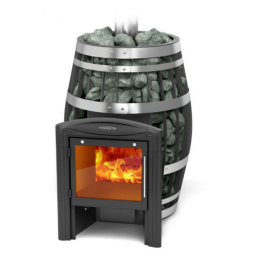 Дровяная печь для бани TMF Саяны XXL 2015 Carbon Витра ЗК